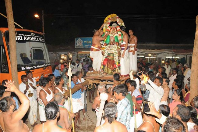 Lower  Ahobilam Brahmotsavam Hanumantha Vahanam  Purappadu 2014 -3