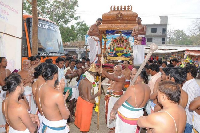 Lower  Ahobilam Brahmotsavam Indra Vimanam  Purappadu 2014 -09