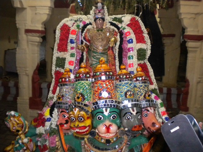 Mannargudi Rajagopala Swami Perumal Temple Brahmotsavam Hanumantha vahanam 2014 -16