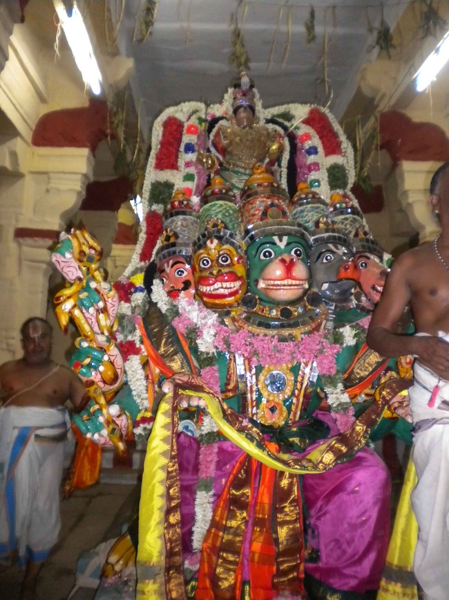 Mannargudi Rajagopala Swami Perumal Temple Brahmotsavam Hanumantha vahanam 2014 -17