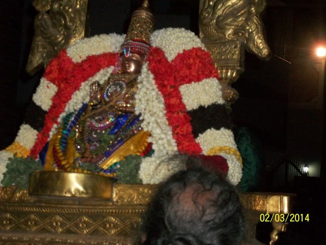 Mylapore Sri Vedantha Desikar Devasthanam Annakoota Uthsavam  Evening Purapadu 02-03-2014 01