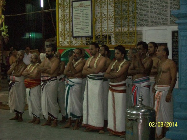 Mylapore Sri Vedantha Desikar Devasthanam Annakoota Uthsavam  Evening Purapadu 02-03-2014 06