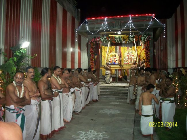 Mylapore Sri Vedantha Desikar Devasthanam Annakoota Uthsavam  Evening Purapadu 02-03-2014 16