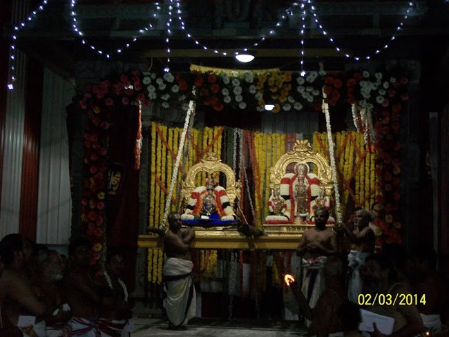 Mylapore Sri Vedantha Desikar Devasthanam Annakoota Uthsavam  Evening Purapadu 02-03-2014 17