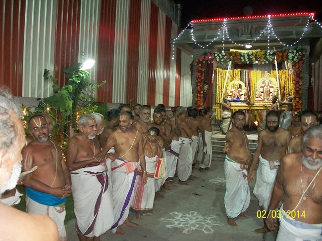Mylapore Sri Vedantha Desikar Devasthanam Annakoota Uthsavam  Evening Purapadu 02-03-2014 18