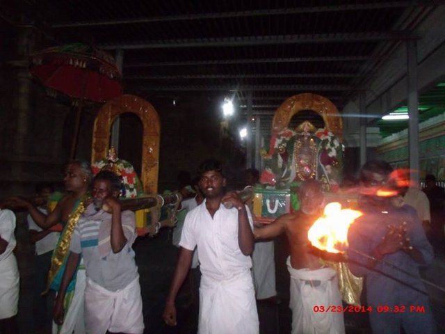 Oppilliappan Kovil Temple Brahmotsavam Yanai vahanam  2014 -06