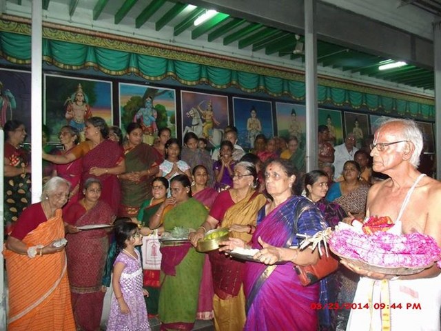Oppilliappan Kovil Temple Brahmotsavam Yanai vahanam  2014 -07