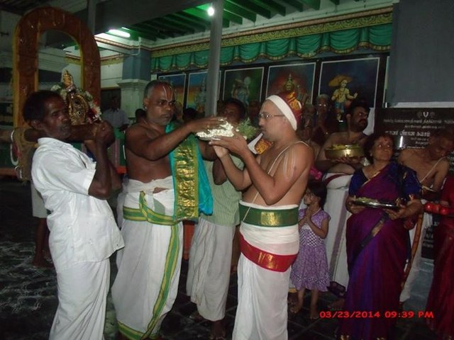 Oppilliappan Kovil Temple Brahmotsavam Yanai vahanam  2014 -08