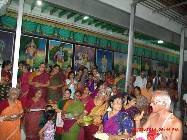 Oppilliappan Kovil Temple Brahmotsavam Yanai vahanam  2014 -09