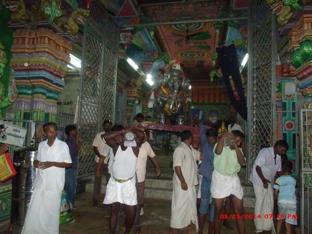 Oppilliappan Kovil Temple Brahmotsavam Yanai vahanam  2014 -17