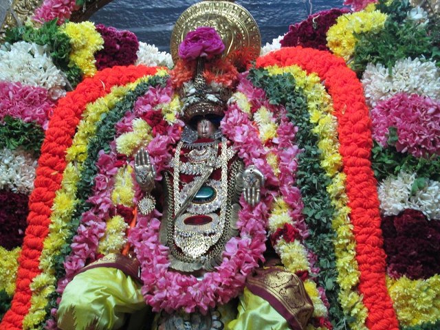 PV kalathur Lakshmi Narasimha Brahmotsavam Garuda Vahanam  2014 -5