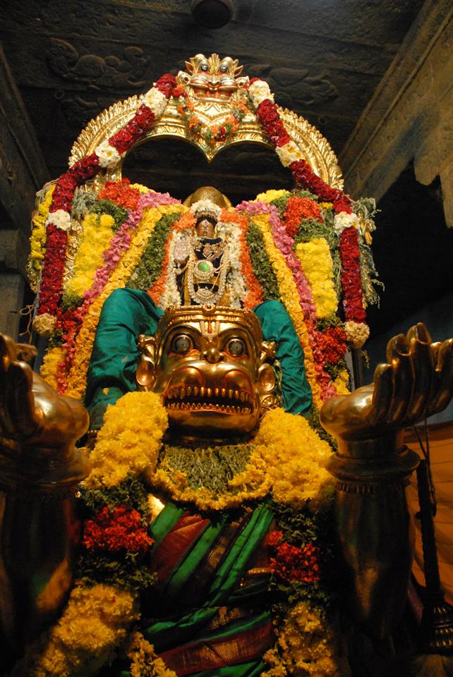 Thiruneermalai Brahmotsavam day 3 Hanumantha vahanam 2014 -19