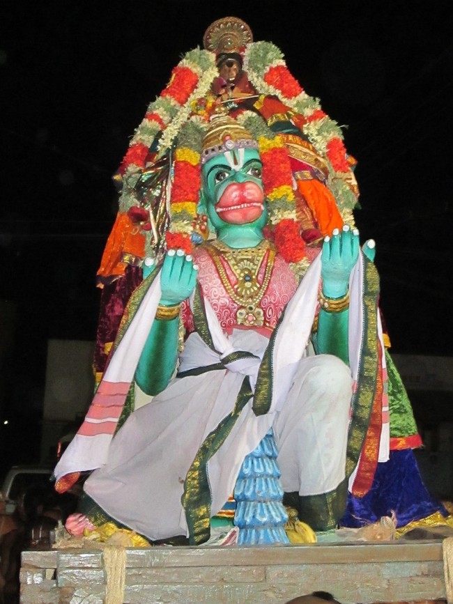 Thiruvellarai Brahmotsavam Hanumantha vahanami 2014 -15