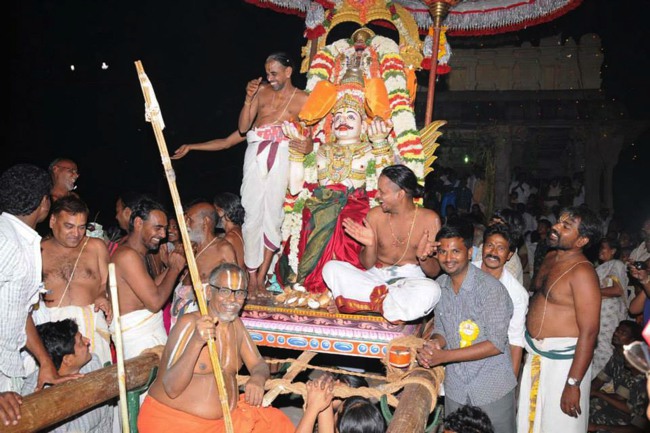 Upper Ahobilam Brahmotsavam Garuda Vahanam 2014--02