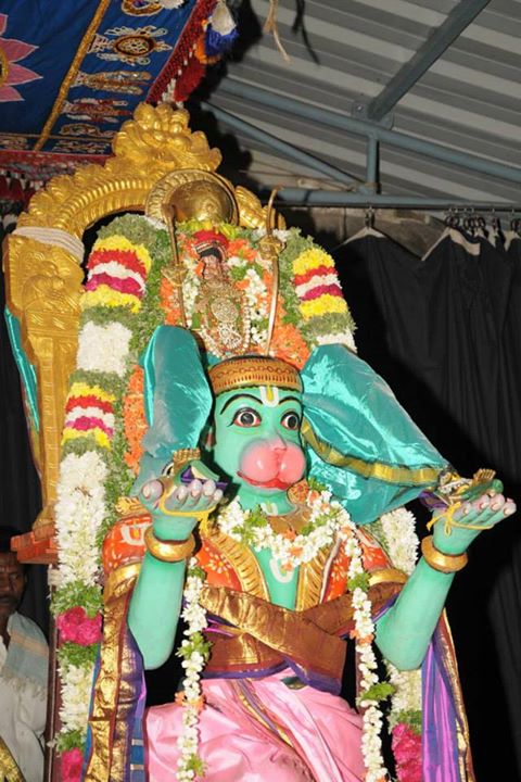 Upper Ahobilam Hanumantha Vahanam 2014 -7