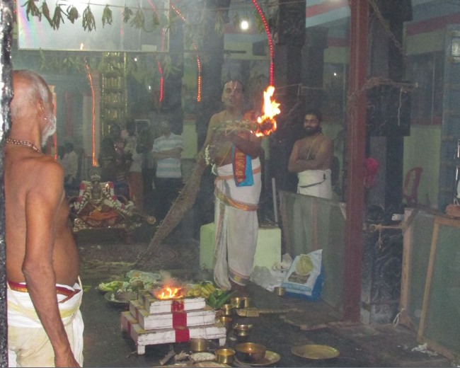Nagai Sri Soundararaja Perumal BRahmotsavam Dvajarohanam 2014--02