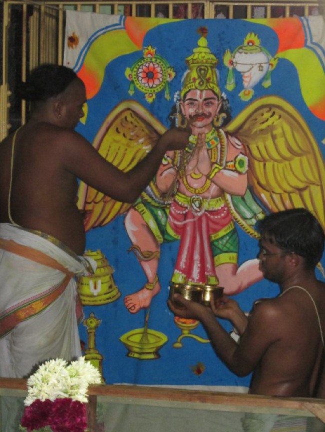 Nagai Sri Soundararaja Perumal BRahmotsavam Dvajarohanam 2014--06