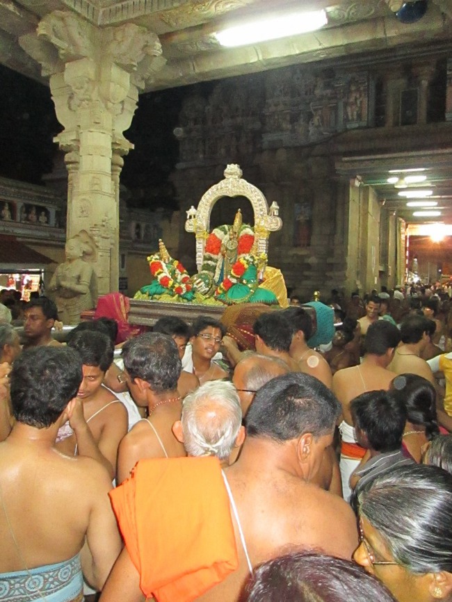 Srirangam Panguni Brahmotsavam Thiruchivigai 2014--18