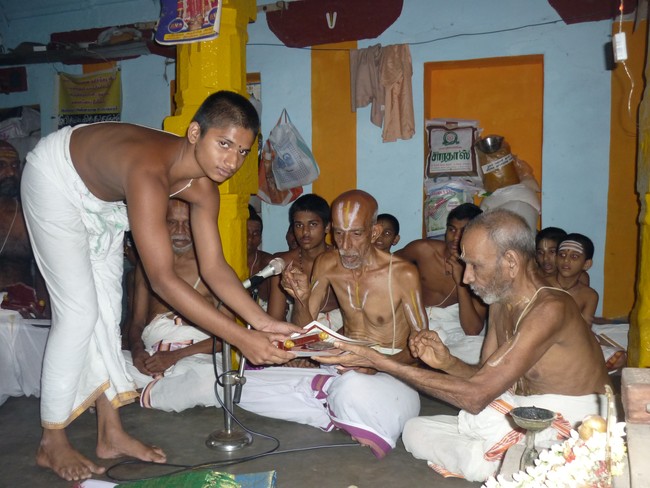 Srirangam Patasala Brahmanas Honoured  2014 -20