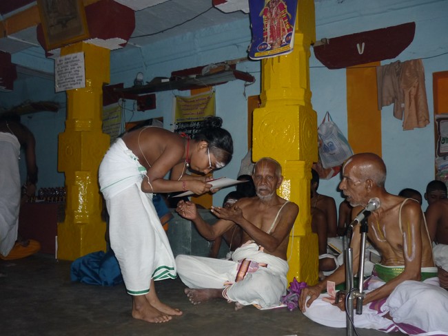 Srirangam Patasala Brahmanas Honoured  2014 -25