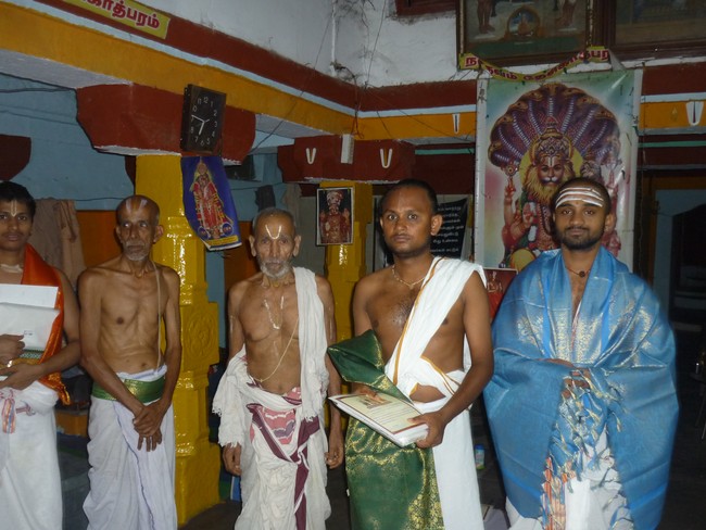 Srirangam Patasala Brahmanas Honoured  2014 -58