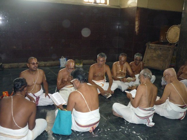 Swami Desikan Sravana Thirumanjanam at Srirangam Andavan Ashramami  2014 -06