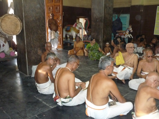 Swami Desikan Sravana Thirumanjanam at Srirangam Andavan Ashramami  2014 -07