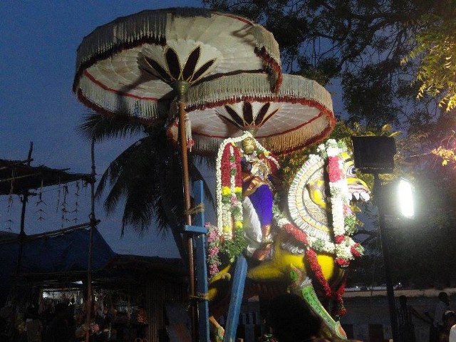 Thirupullani Adhi Jagannathar Brahmotsavam day 2 Simha Vahanam  2014 -07