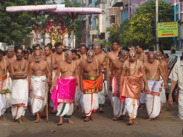 Thiruvallikeni Parthasarathy Perumal temple Rama Navami Utsavam  day 3 2014 -01