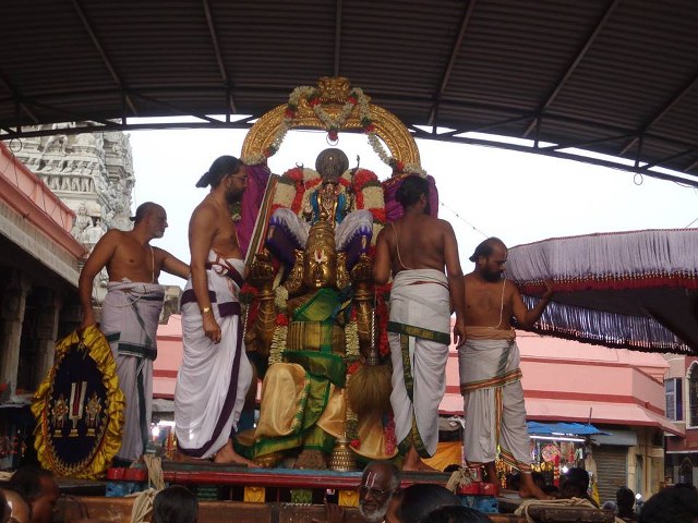 Thiruvallikeni Parthasarathy Perumal temple Rama Navami Utsavam  day 3 2014 -17