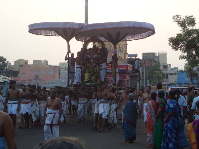 Thiruvallikeni Parthasarathy Perumal temple Rama Navami Utsavam  day 3 2014 -21