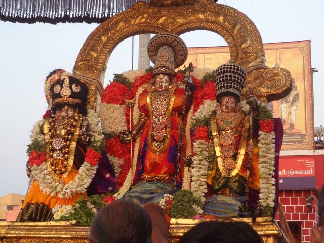 Thiruvallikeni Parthasarathy temple Ramar Utsavam day 2 2014 -04