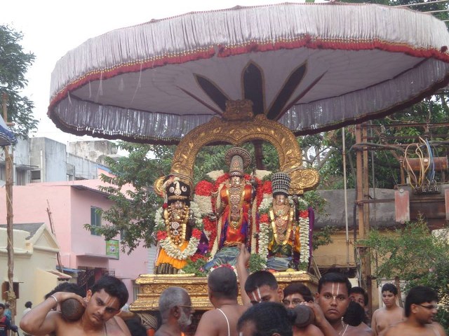 Thiruvallikeni Parthasarathy temple Ramar Utsavam day 2 2014 -11