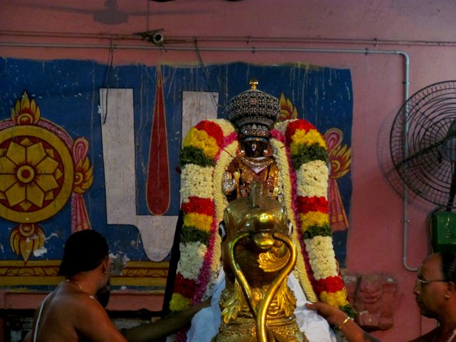 Thiruvallikeni Sri Parthasarathy Perumal Thirukoil Brahmotsavam Day 3 Evening Hamsa Vahanam 17-04-2014  02