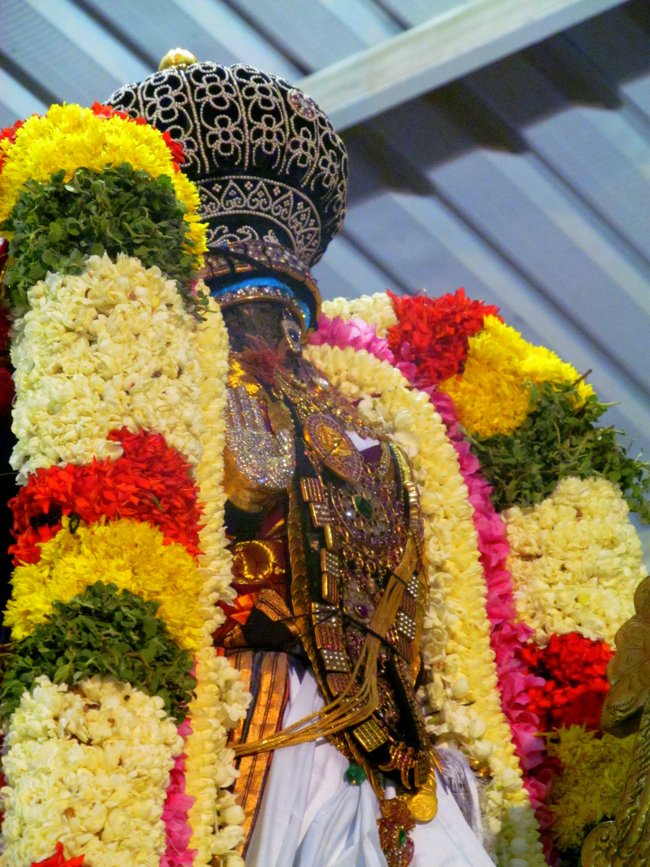 Thiruvallikeni Sri Parthasarathy Perumal Thirukoil Brahmotsavam Day 3 Evening Hamsa Vahanam 17-04-2014  03