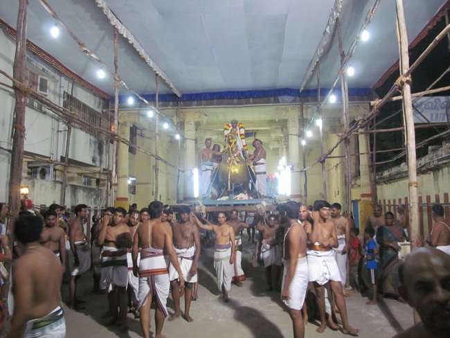 Thiruvallikeni Sri Parthasarathy Perumal Thirukoil Brahmotsavam Day 3 Evening Hamsa Vahanam 17-04-2014  30