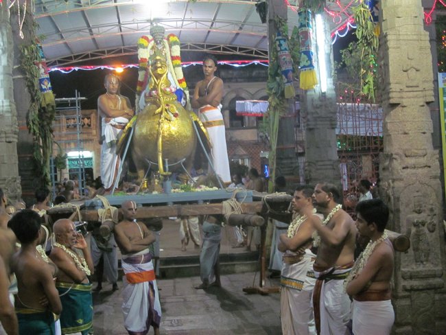 Thiruvallikeni Sri Parthasarathy Perumal Thirukoil Brahmotsavam Day 3 Evening Hamsa Vahanam 17-04-2014  32