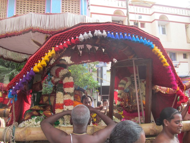 Thiruvallikeni Sri Parthasarathy Perumal Thirukoil Brahmotsavam Day 5 Morning Nachiyar Thirukolam 19-04-2014   09
