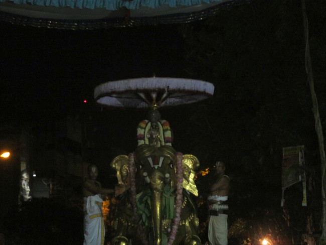 Thiruvallikeni Sri Parthasarathy Perumal Thirukoil Brahmotsavam Day 6 Evening Yanai Vahanam 20-04-2014   04