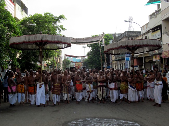 Thiruvallikeni Sri Parthasarathy Perumal Thirukoil Brahmotsavam Day 8 Morning Aalum Pallaku 23-04-2014   34
