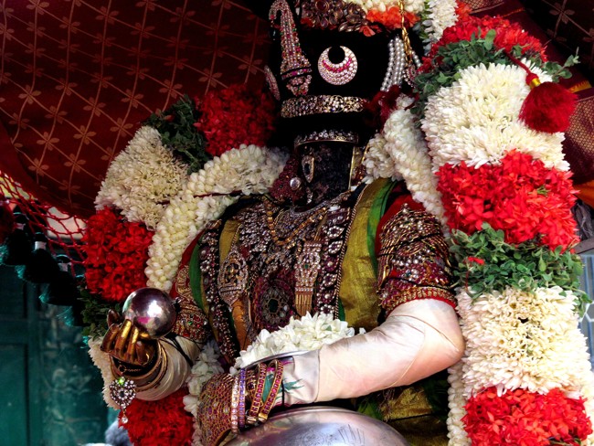 Thiruvallikeni Sri Parthasarathy Perumal Thirukoil Brahmotsavam Day 8 Morning Vennai Thazhi Krishnan 22-04-2014   18
