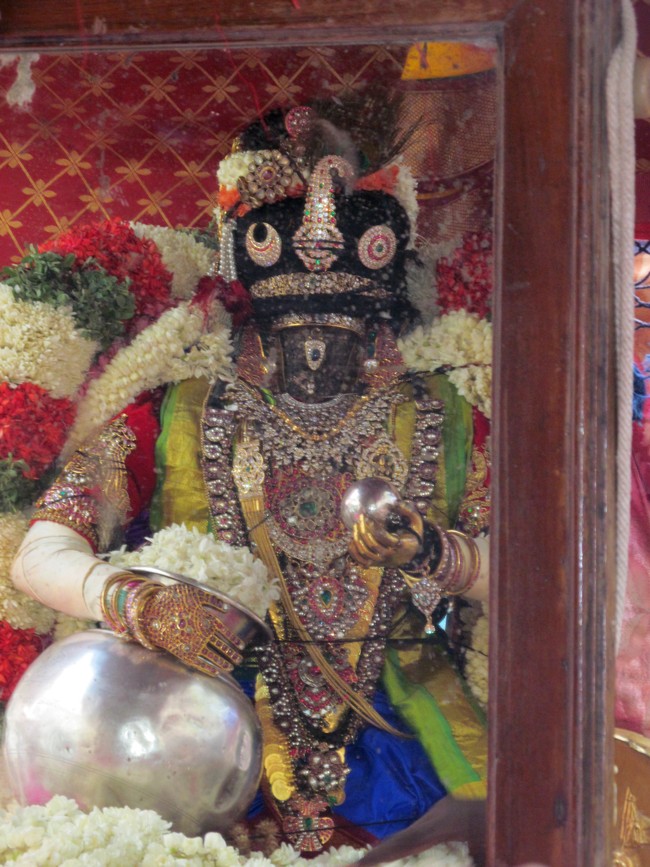Thiruvallikeni Sri Parthasarathy Perumal Thirukoil Brahmotsavam Day 8 Morning Vennai Thazhi Krishnan 22-04-2014   26