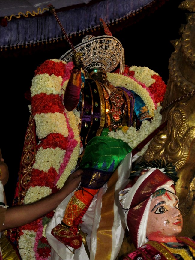 Thiruvallikeni Sri Parthasarathy Perumal Thirukoil Brahmotsavam Day 8 Night Kudhirai Vahanam 22-04-2014   08