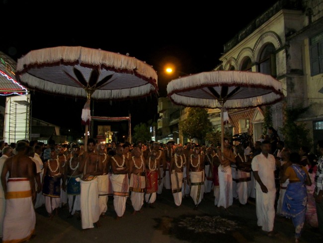 Thiruvallikeni Sri Parthasarathy Perumal Thirukoil Brahmotsavam Day 9 Kannadi  Pallaku 23-04-2014   15