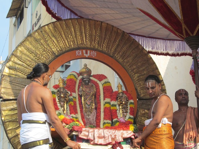 Thiruvallikeni Sri Parthasarathy Perumal Thirukoil Brahmotsavam Day4  Morning Suriya Prabhai 18-04-2014   37