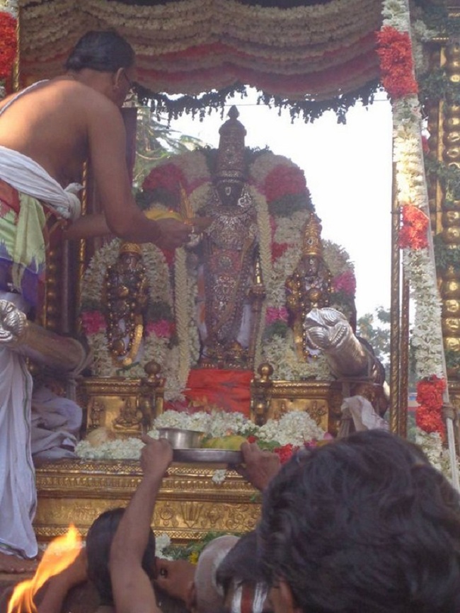 Thiruvallikeni Sri Parthasarthy Perumal Brahmothsavam Anandha Nilya Vimanam0