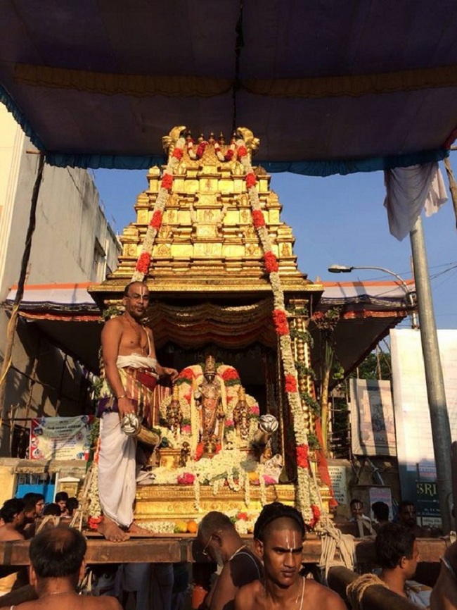 Thiruvallikeni Sri Parthasarthy Perumal Brahmothsavam Anandha Nilya Vimanam22