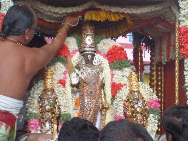 Thiruvallikeni Sri Parthasarthy Perumal Brahmothsavam Anandha Nilya Vimanam71