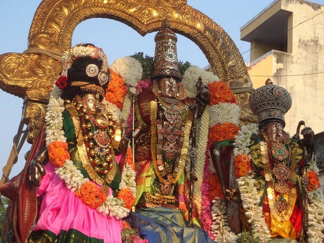 Thiruvallikeni Sri Ramar Utsavam day 1  2014 -05