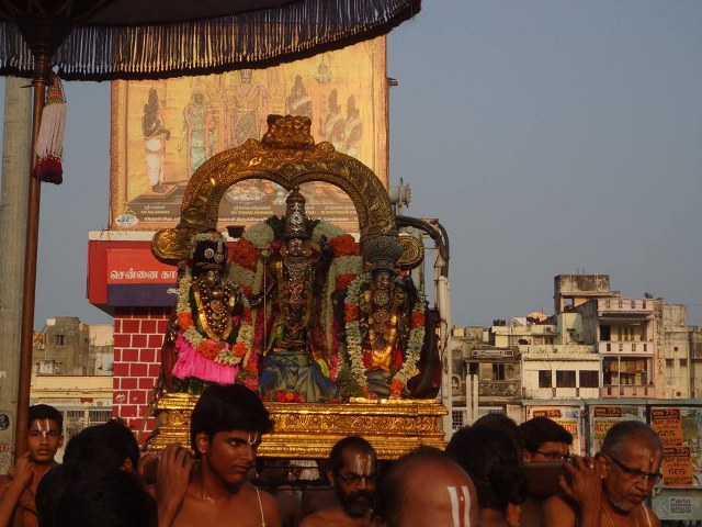 Thiruvallikeni Sri Ramar Utsavam day 1  2014 -08